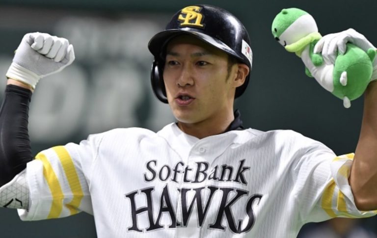 柳田悠岐の筋肉 身長 体重は痩せた 若い頃からスイングが魅力 体系 細い ギータ