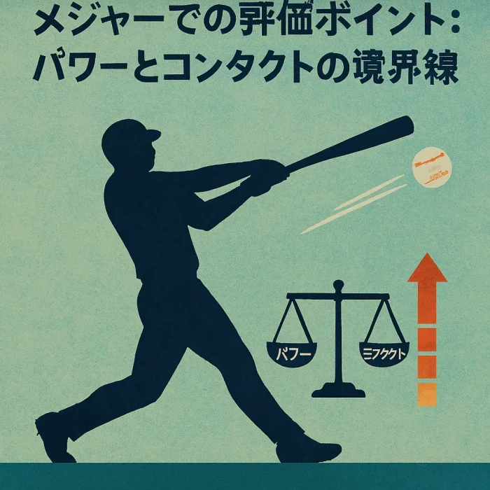 村上宗隆のメジャーでの評価ポイント:パワーとコンタクトの境界線