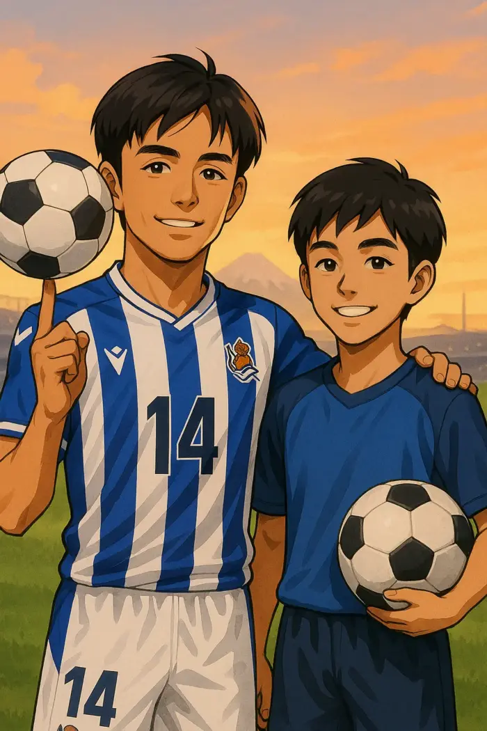 久保建英選手の兄弟構成：弟・瑛史選手もサッカー選手