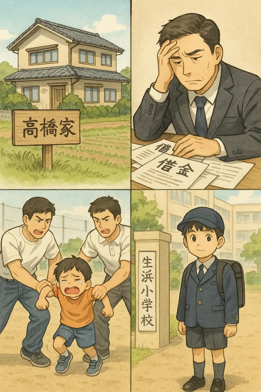 高橋由伸の実家？父親重衛の借金や会社？兄や小学校？