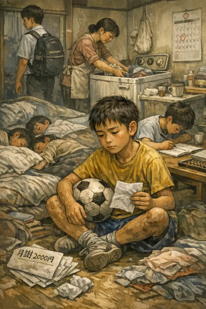 小野伸二の大家族で母子家庭ゆえの「現実」と向き合った少年時代