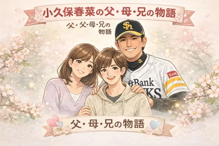 小久保春菜の父(小久保裕紀)・母・兄の物語