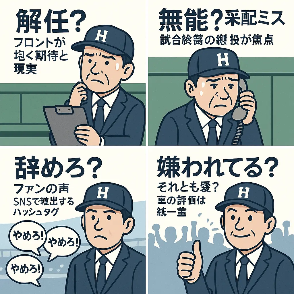 小久保裕紀監督の解任や無能とは？辞めろとは？采配下手ミス？嫌 われてる【2025年】