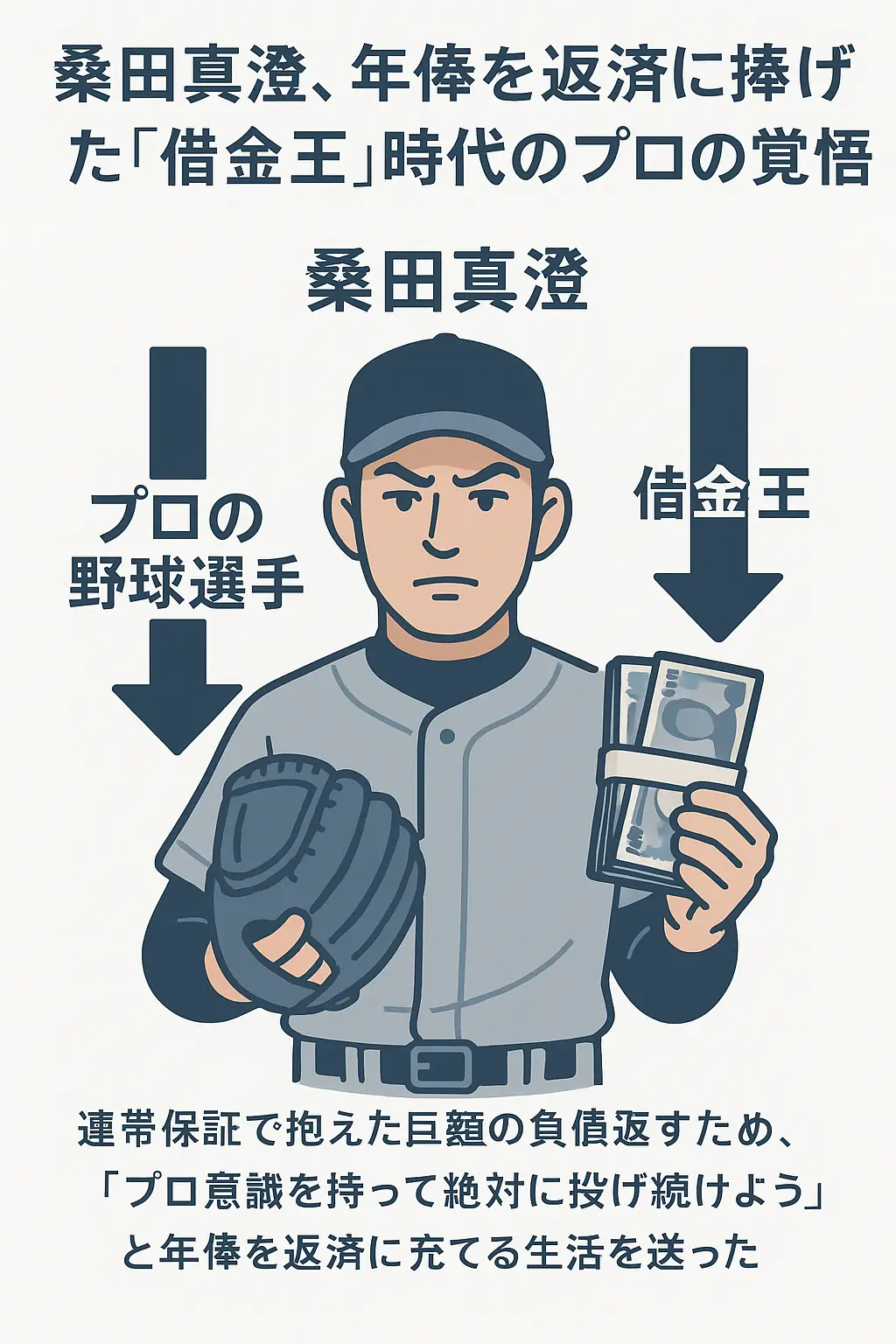 桑田真澄はなぜ「金持ち」と言われる？年俸・資産・借金と姉の元夫（義兄）の不動産問題を整理